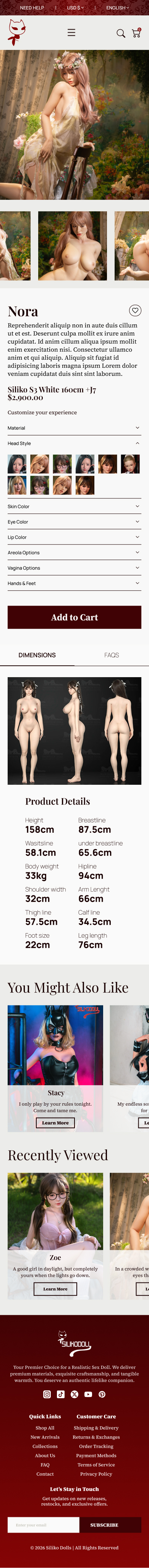 Image of Product Page, Mobile: 390px